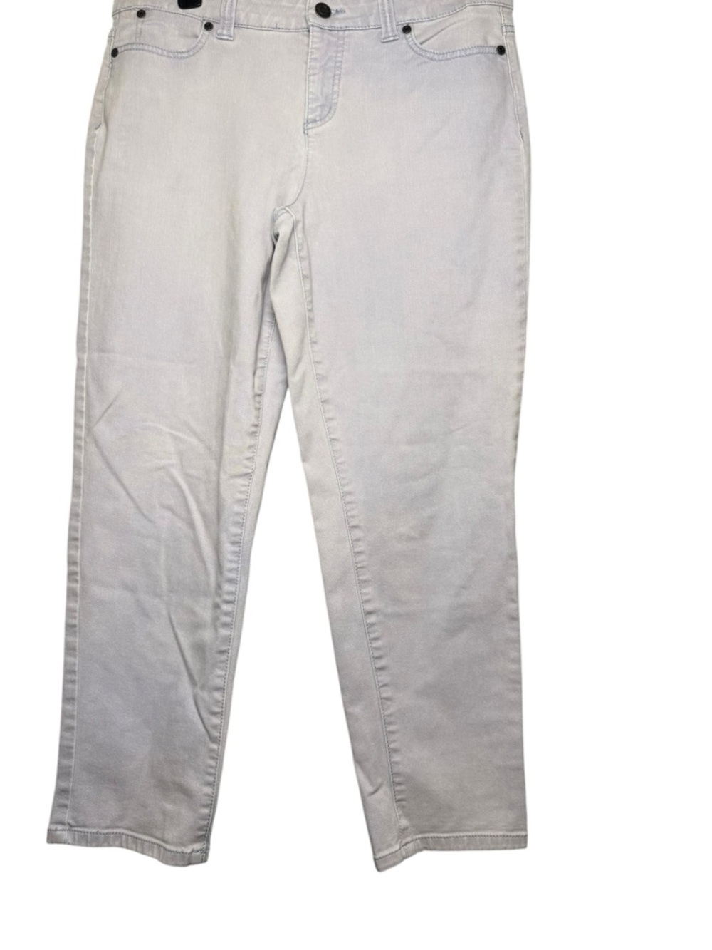 Talbots 10P Light Purple Simply Flattering 5-Pocket Straight Leg Pants Petite - Picture 2 of 7